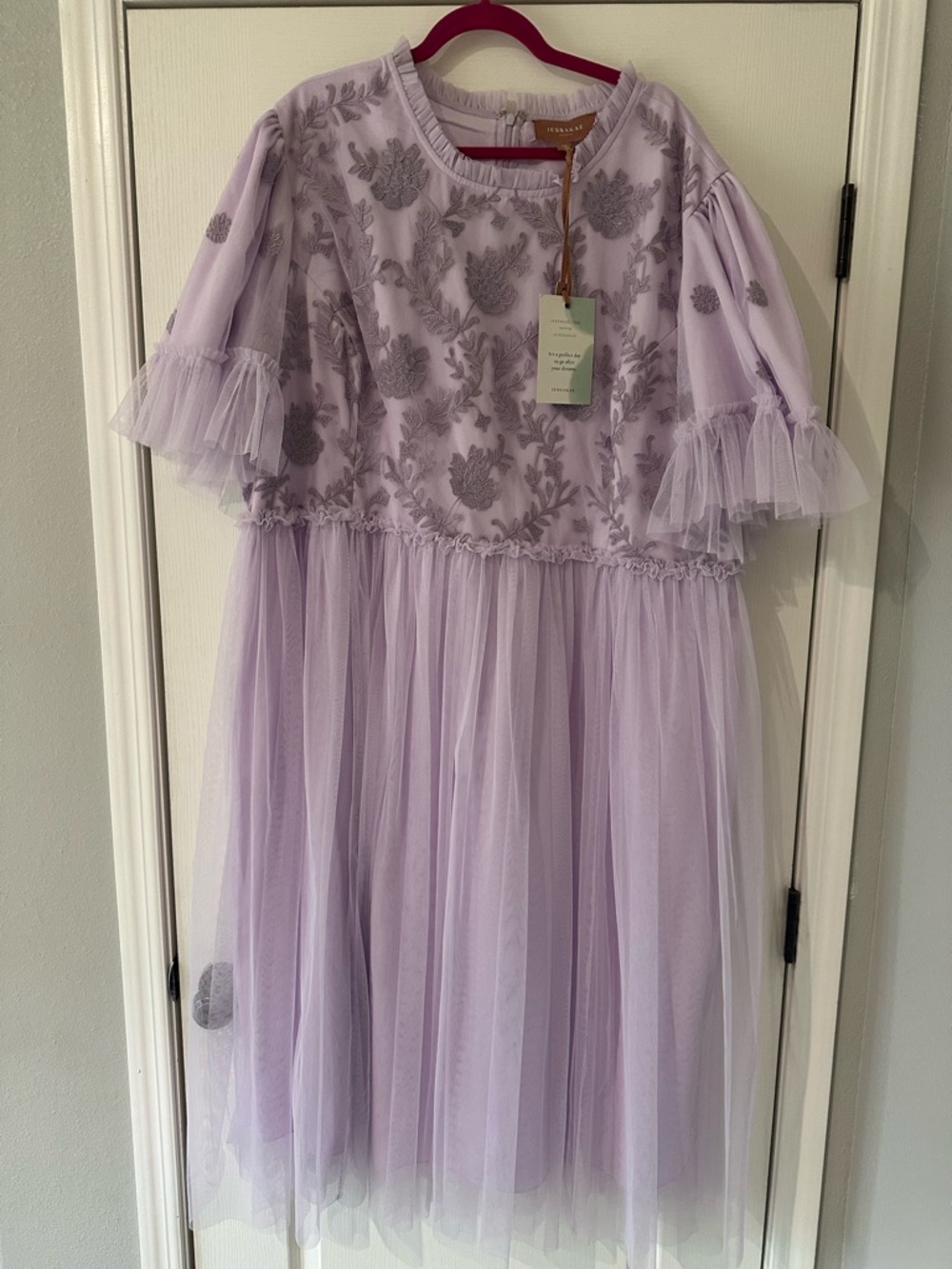 JESSAKAE Juliette Dress Lavender-5X BNWT